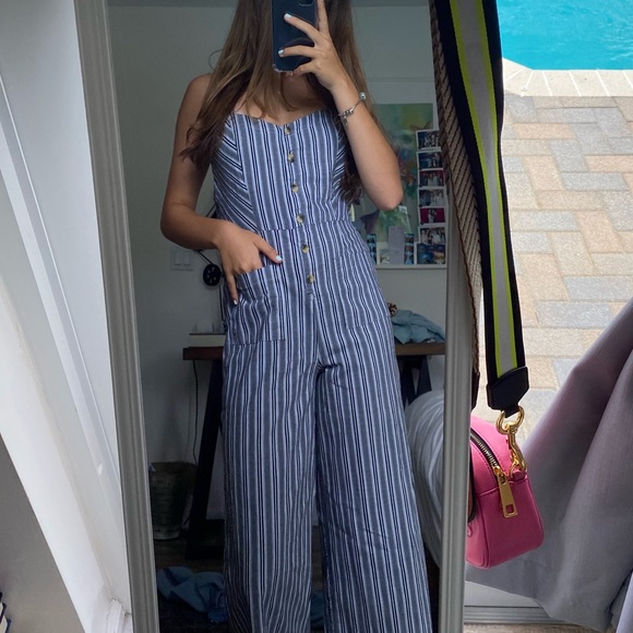 STRIPPED ROMPER - Picture 7 of 8